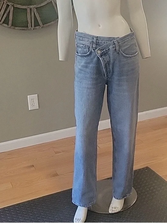 Agolde Criss Cross button fly jean - Picture 2 of 12